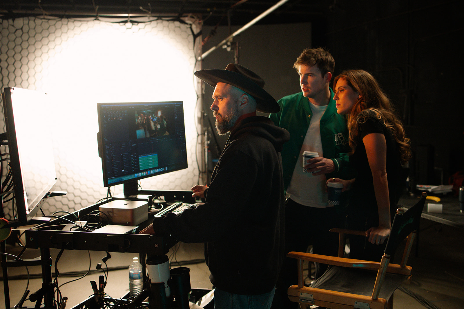 Between Names on set